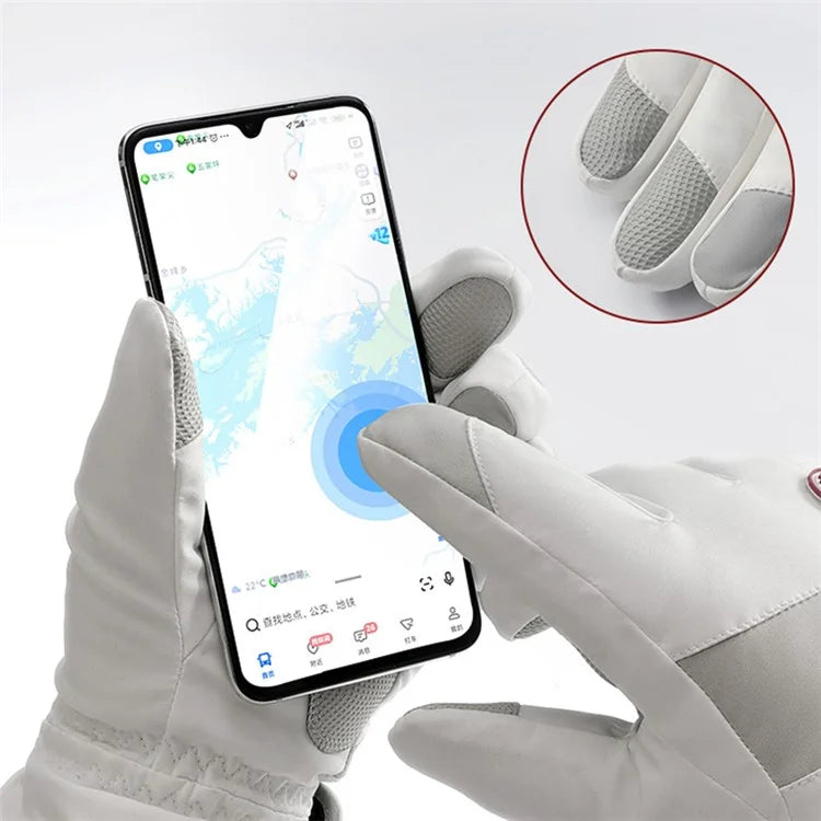 GOLOVEJOY SK29 One Pair Winter Skiing Gloves Thermal Warmer Hand Cover Touch Phone Screen Function