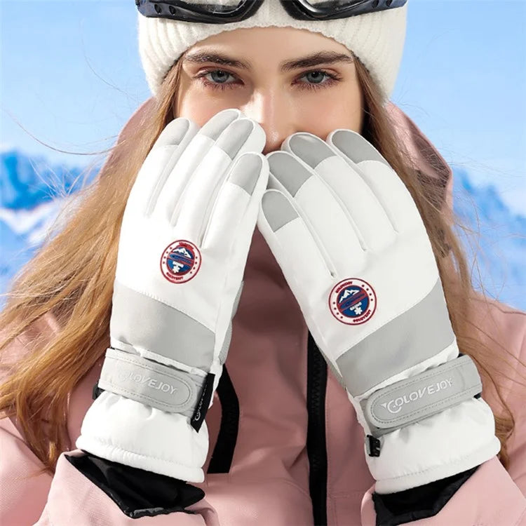 GOLOVEJOY SK29 One Pair Winter Skiing Gloves Thermal Warmer Hand Cover Touch Phone Screen Function