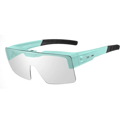 WEST BIKING Outdoor Cycling Sunglasses for Men and Women Clear Sunglasses Wind-Proof Sports Glasses