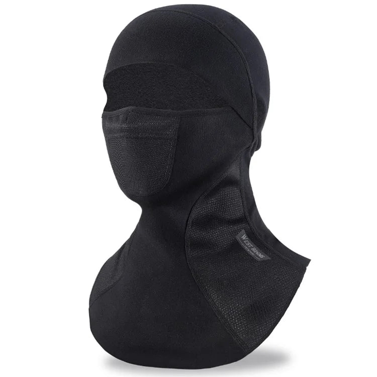 WEST BIKING YP0201407 Breathable Warm Hood Motorcycle Helmet Mask Full Face Mask for Winter Riding