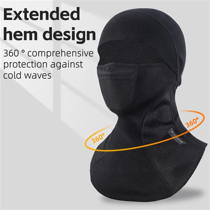 WEST BIKING YP0201407 Breathable Warm Hood Motorcycle Helmet Mask Full Face Mask for Winter Riding