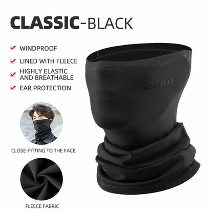 ROCKBROS LF70694 Winter Windproof Face Mask Multi-function Neck Gaiter Headband