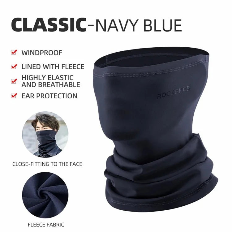 ROCKBROS LF70694 Winter Windproof Face Mask Multi-function Neck Gaiter Headband