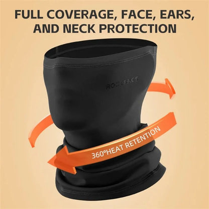ROCKBROS LF70694 Winter Windproof Face Mask Multi-function Neck Gaiter Headband