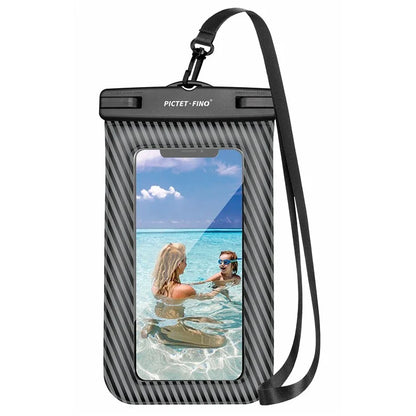 PICTET.FINO RH17 Waterproof Dry Bag for 8.2-inch Phone Floating Sponge Design IPX8 Phone Pouch