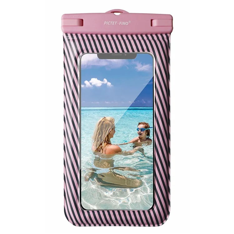 PICTET.FINO RH17 Waterproof Dry Bag for 8.2-inch Phone Floating Sponge Design IPX8 Phone Pouch