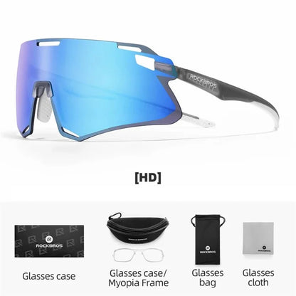ROCKBROS SP318 Cycling Glasses Lightweight Bike Eyeglasses Outdoor Protection Goggles