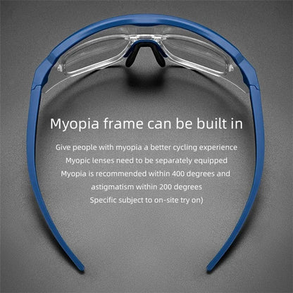 ROCKBROS SP246 Cycling Glasses Outdoor Windproof Eyeglasses Eye Protection Goggles, 4 Lens