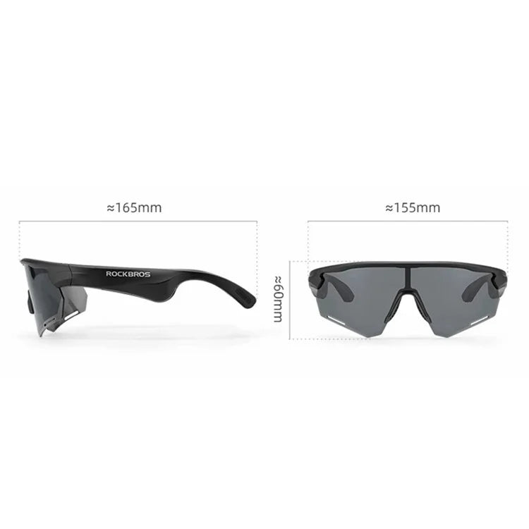 ROCKBROS SP251 Outdoor Cycling Fishing Bluetooth Call Music Eyeglasses Eye Protection Outdoor Glasses