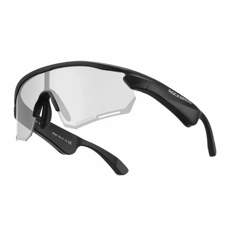 ROCKBROS SP251 Outdoor Cycling Fishing Bluetooth Call Music Eyeglasses Eye Protection Outdoor Glasses
