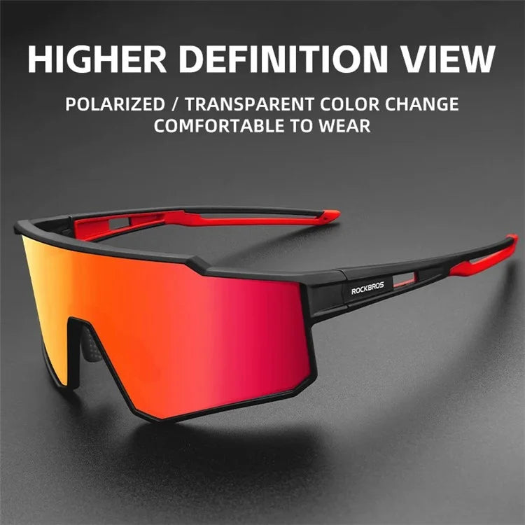 ROCKBROS SP316 Polarized Cycling Glasses Outdoor Windproof Eye Protection Goggles