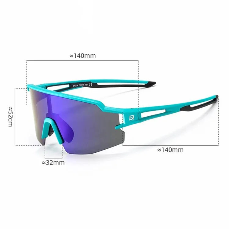 ROCKBROS SP204 Bicycle Glasses UV400 Cycling Glasses Bike Fishing Sunglasses+Photochromic Lens