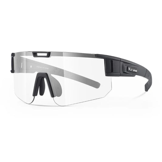 WEST BIKING YP0703162 Photochromic Cycling Sunglasses Unisex Outdoor Windproof Goggles