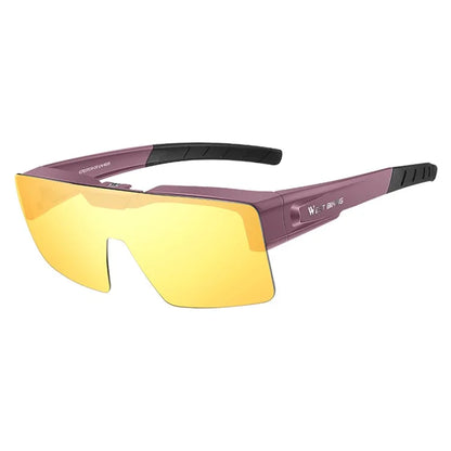 WEST BIKING YP0703159 Night Vision Lens Flip Up Glasses Night Cycling Driving Goggles