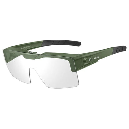 WEST BIKING YP0703158 Clear Photochromic Glasses Cycling Goggles Sunglasses