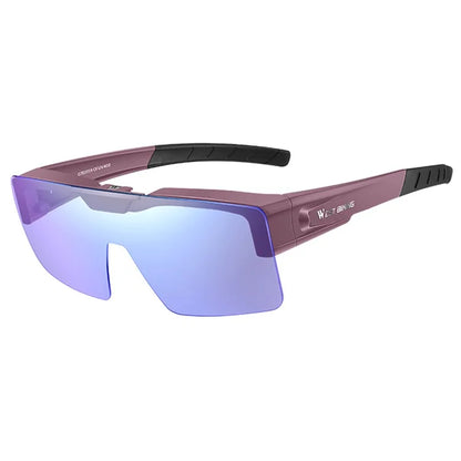 WEST BIKING YP0703159 Photochromic Lens Flip Up Glasses Outdoor Cycling Driving Sunglasses
