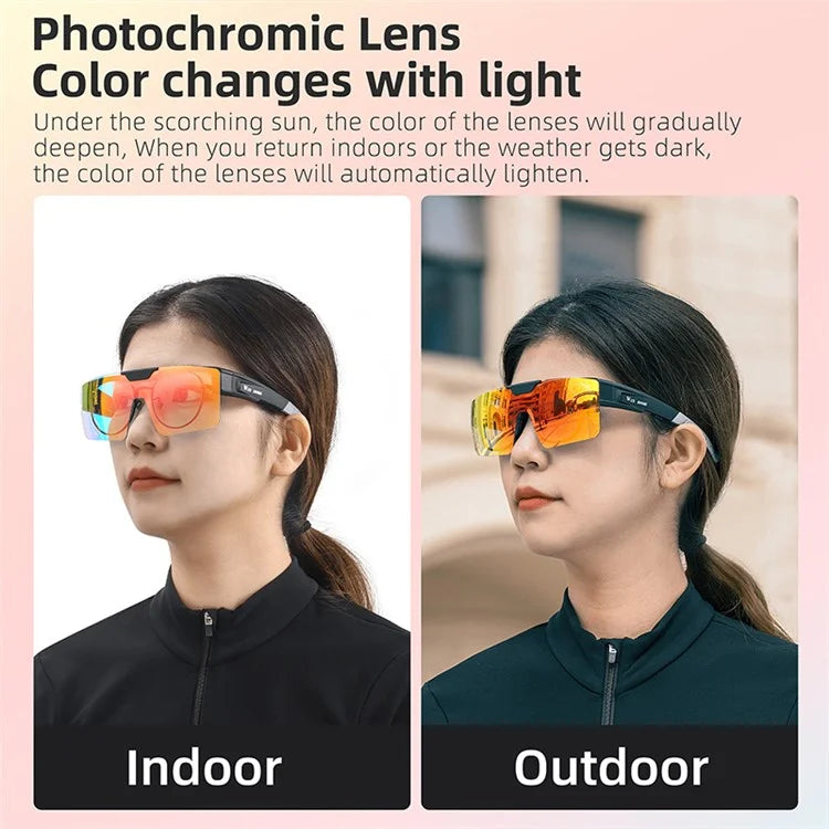 WEST BIKING YP0703157 Goggles Polarized Photochromic Glasses Cycling Sunglasses