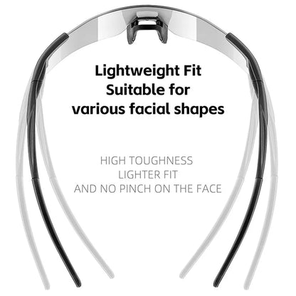 WEST BIKING YP0703156 Photochromic Sunglasses Unisex Outdoor Glasses Cycling Fishing Goggles
