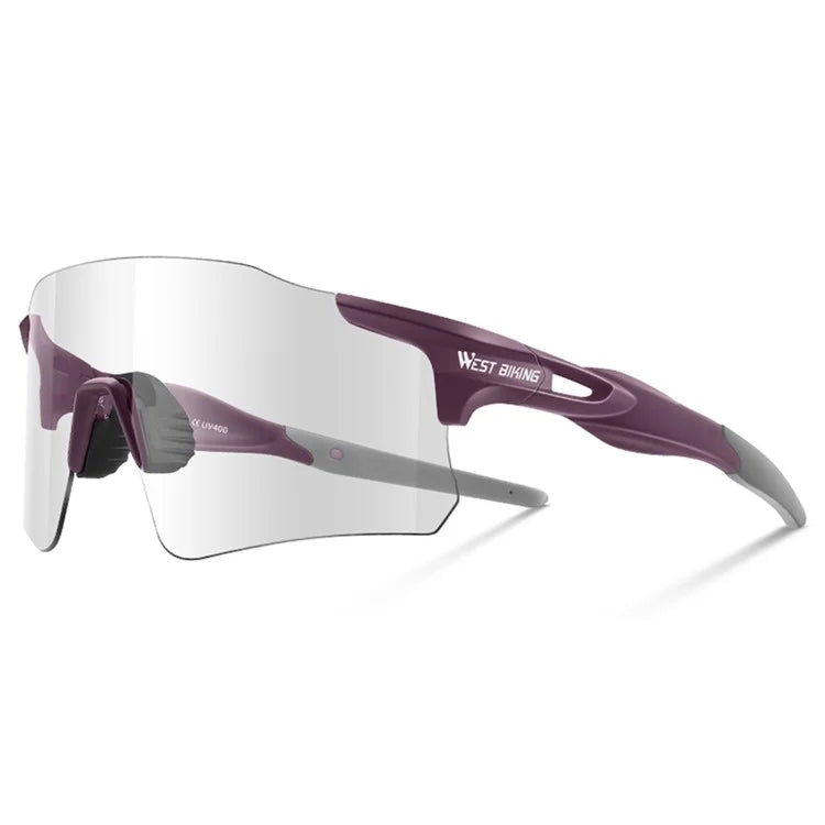 WEST BIKING YP0703156 Photochromic Sunglasses Unisex Outdoor Glasses Cycling Fishing Goggles