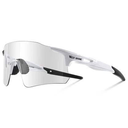 WEST BIKING YP0703156 Photochromic Sunglasses Unisex Outdoor Glasses Cycling Fishing Goggles