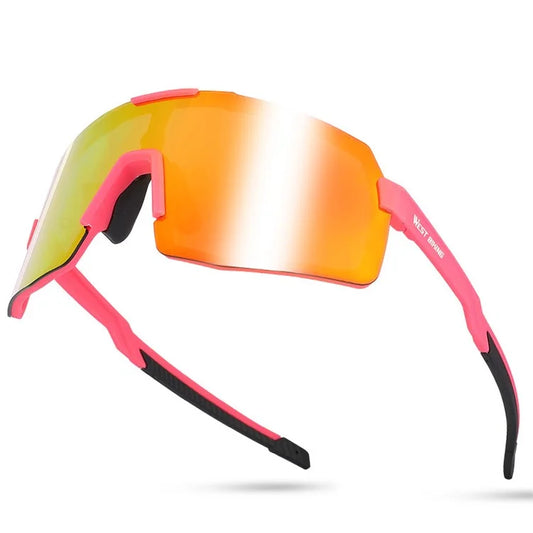 WEST BIKING YP0703135 Bike Racing Glasses Windproof Polarized Goggles Sunglasses