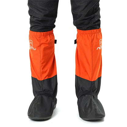 AOTU 1 Pair 240T Pongee Windproof Snow-proof Leg Gaiters Outdoor Climbing Skiing Shoe Cover