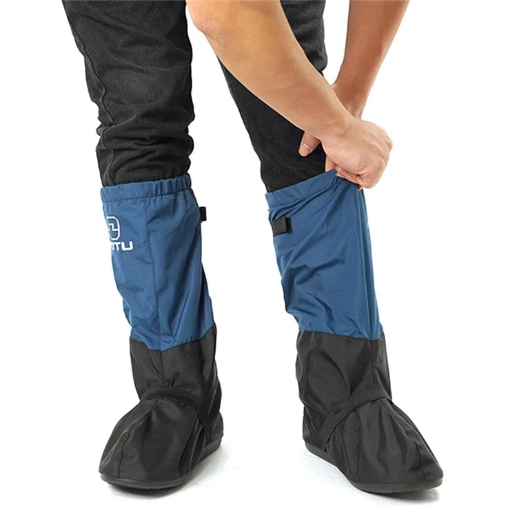 AOTU 1 Pair 240T Pongee Windproof Snow-proof Leg Gaiters Outdoor Climbing Skiing Shoe Cover