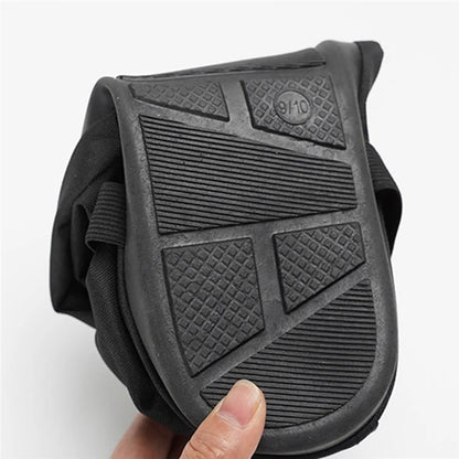 AOTU 1 Pair 240T Pongee Windproof Snow-proof Leg Gaiters Outdoor Climbing Skiing Shoe Cover