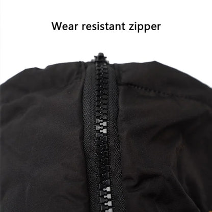 AOTU 1 Pair Anti-slip TPE+Manganese Steel Crampons + 210D Oxford Cloth Leg Gaiters Snow Walking Shoes Accessories