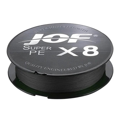 JOF 100m 0.8# High Strength PE 8 Strand Fishing Line Anti-bite Braided Fishing Wire