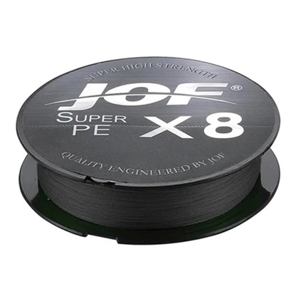 JOF 100m 0.6# 8 Strand Fishing Line High Strength Wear-resistant PE Braided Fishing Wire