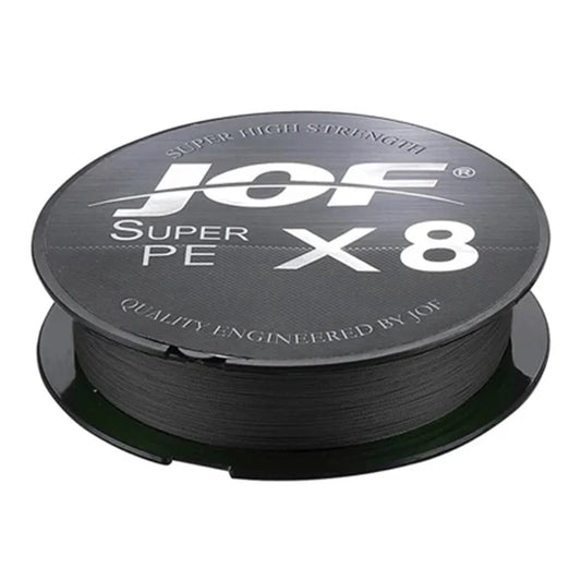 JOF 100m 0.6# 8 Strand Fishing Line High Strength Wear-resistant PE Braided Fishing Wire