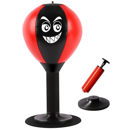 AIBEIJIAN Desktop PU Leather Punching Speed Ball Kids Adult Stress Relief Boxing Punch Ball
