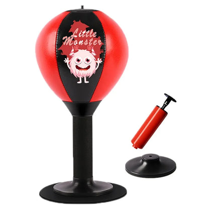 AIBEIJIAN Desktop PU Leather Punching Speed Ball Kids Adult Stress Relief Boxing Punch Ball