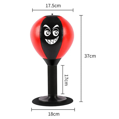AIBEIJIAN Desktop PU Leather Punching Speed Ball Kids Adult Stress Relief Boxing Punch Ball