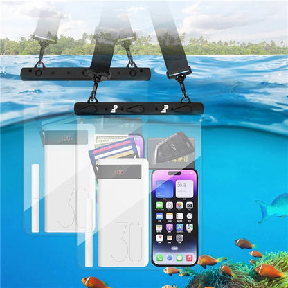 PICTET.FINO RH03 13" IPX8 Waterproof Bag 30m Underwater Diving Cell Phone Clear Dry Bag