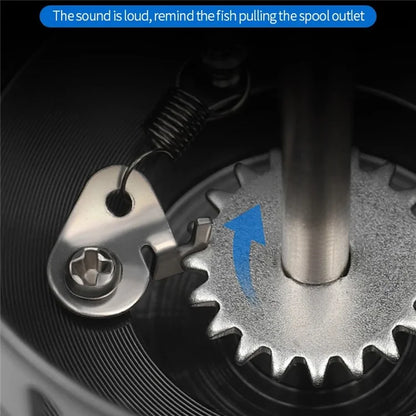 LE3000 Spinning Fishing Reels 12+1BB Metal Spool Reels 15KG Unloading Force Screw-In Handle