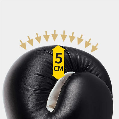 AIBEIJIAN 10oz For Teenager Sports Boxing Gloves Muay Thai MMA Training Workout Kickboxing PU Mitts