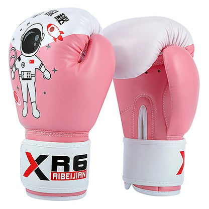 AIBEIJIAN 8oz PU Leather Kids Boxing Gloves for Fitness Classes / Boxing Bag Workouts / Sparring