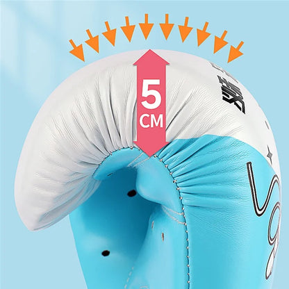 AIBEIJIAN 8oz PU Leather Kids Boxing Gloves for Fitness Classes / Boxing Bag Workouts / Sparring