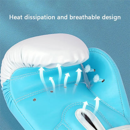 AIBEIJIAN 8oz PU Leather Kids Boxing Gloves for Fitness Classes / Boxing Bag Workouts / Sparring