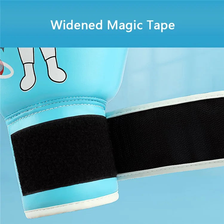 AIBEIJIAN 6oz PU Leather Children Kickboxing Protective Glove Punching Training Kids Boxing Gloves