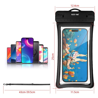 PICTET.FINO RH26 RH26 Phone IPX8 Waterproof Bag 30m Underwater Diving TPU Phone Case