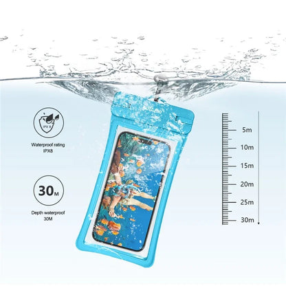 PICTET.FINO RH26 RH26 Phone IPX8 Waterproof Bag 30m Underwater Diving TPU Phone Case