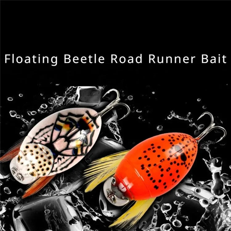 3.8cm Bionic Beetle Fishing Lure 4g Hard Bait Crankbait Fishing Tackle