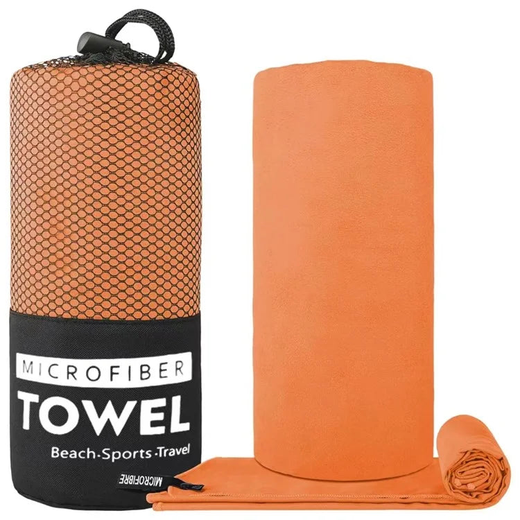 WY1003 80x130cm Portable Double-Sided Quick-Drying Towel Microfiber Sports Fitness Yoga Beach Towel