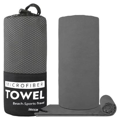WY1003 80x130cm Portable Double-Sided Quick-Drying Towel Microfiber Sports Fitness Yoga Beach Towel
