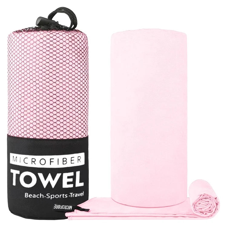 WY1003 80x130cm Portable Double-Sided Quick-Drying Towel Microfiber Sports Fitness Yoga Beach Towel