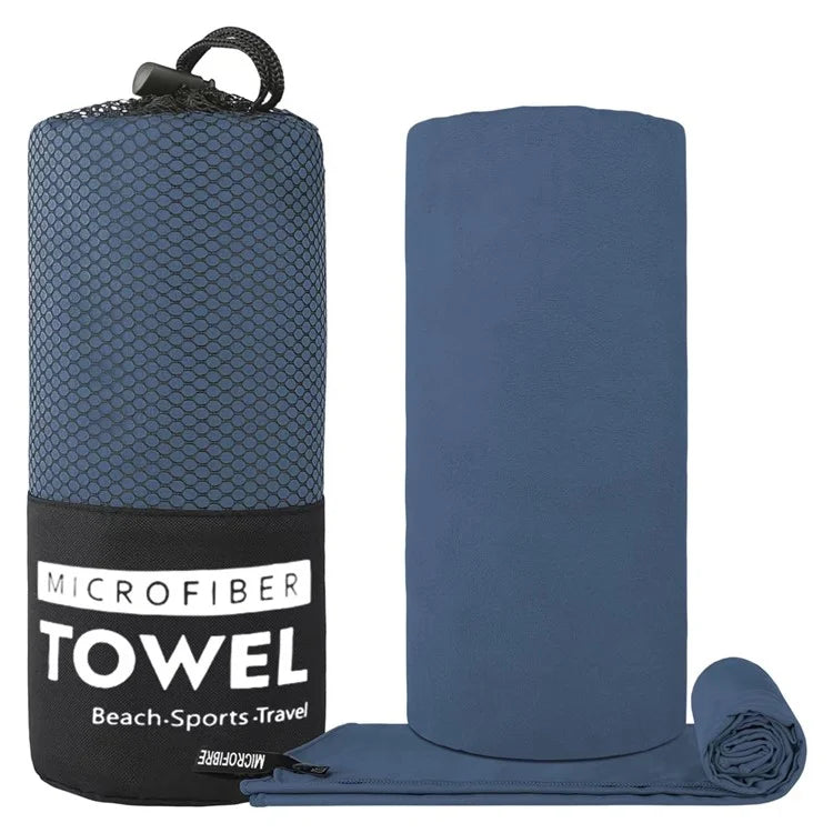 WY1003 50x110cm Double-Sided Quick-Drying Towel Microfiber Sports Fitness Yoga Beach Towel