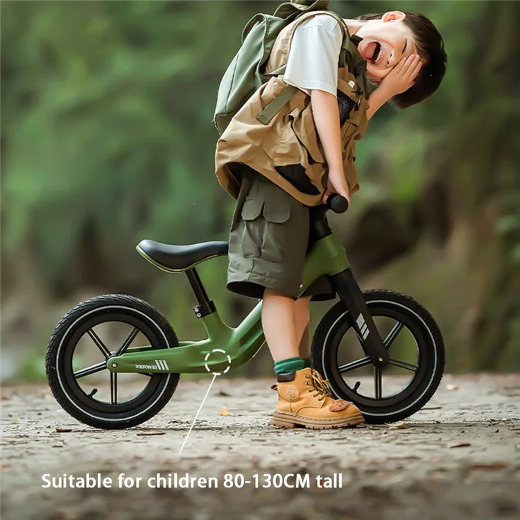 XERWEI HY04 12-Inch Sports Balance Bike 2-7 Years Old Kids Bicycle Training Scooter
